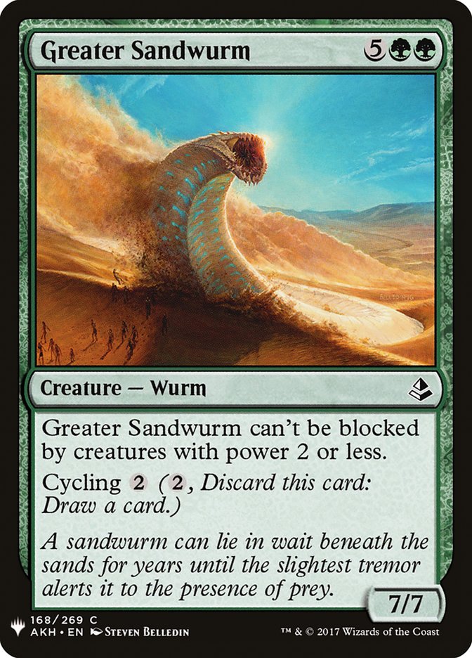 Greater Sandwurm [Mystery Booster] - Destination Retro