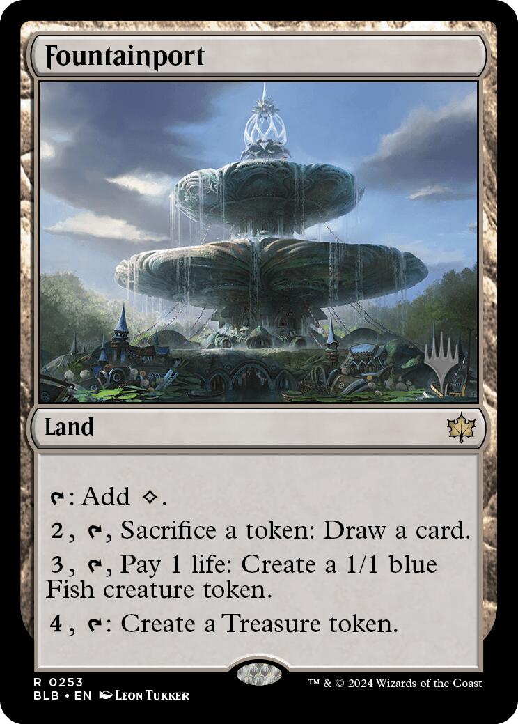 Fountainport (Promo Pack) [Bloomburrow Promos] - Destination Retro