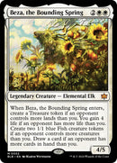 Beza, the Bounding Spring [Bloomburrow Prerelease Promos] - Destination Retro