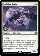 Jackdaw Savior [Bloomburrow Prerelease Promos] - Destination Retro