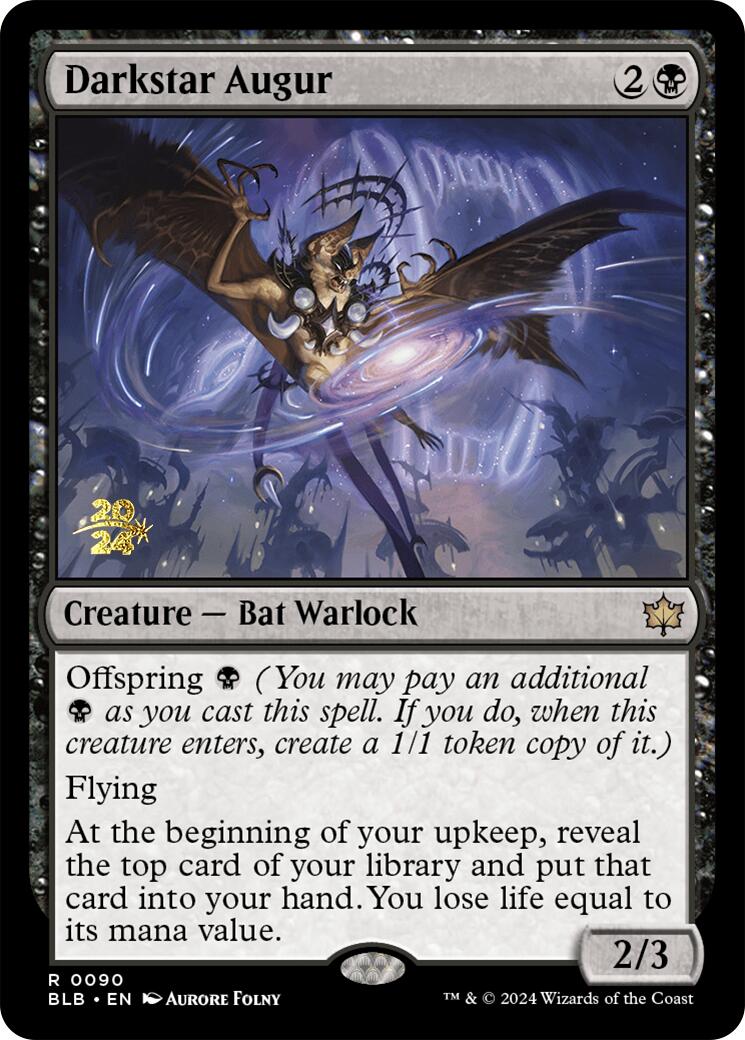 Darkstar Augur [Bloomburrow Prerelease Promos] - Destination Retro