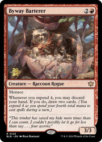 Byway Barterer [Bloomburrow Prerelease Promos] - Destination Retro