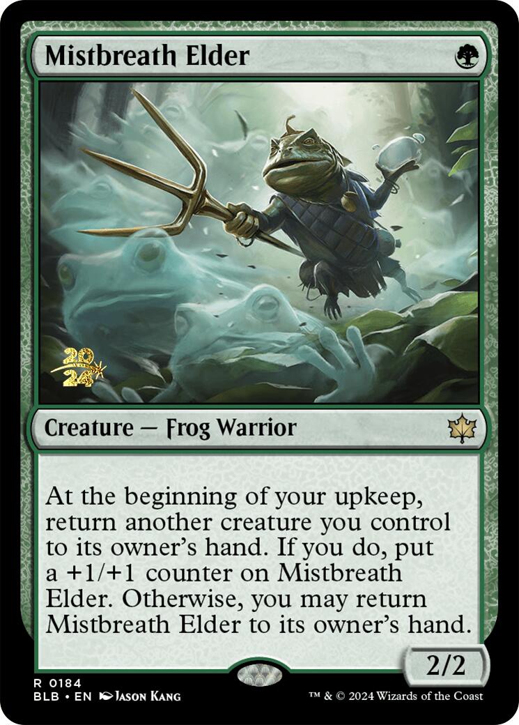 Mistbreath Elder [Bloomburrow Prerelease Promos] - Destination Retro