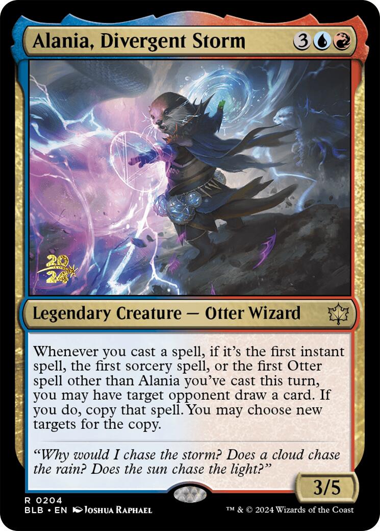 Alania, Divergent Storm [Bloomburrow Prerelease Promos] - Destination Retro