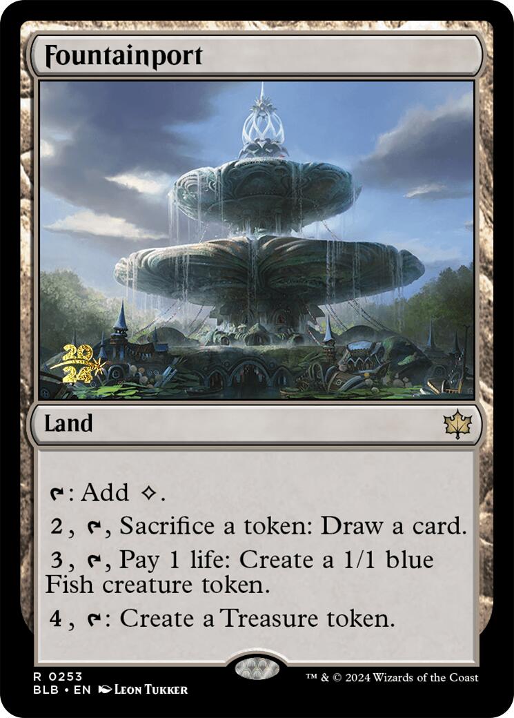 Fountainport [Bloomburrow Prerelease Promos] - Destination Retro