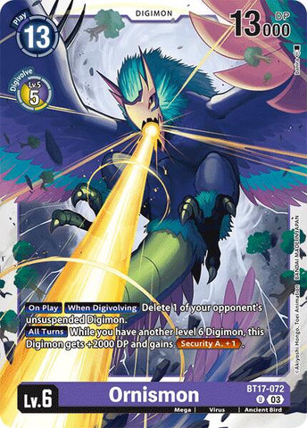 Ornismon [BT17-072] [Secret Crisis] - Destination Retro