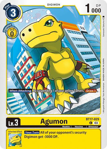Agumon [BT17-029] [Secret Crisis] - Destination Retro