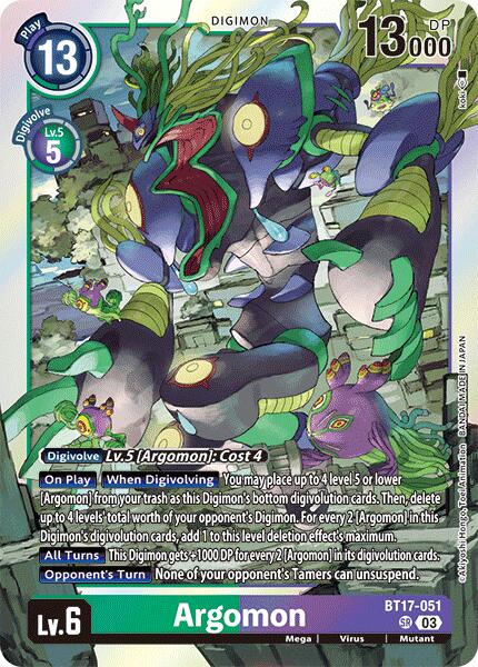 Argomon [BT17-051] - BT17-051 [Secret Crisis] - Destination Retro