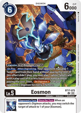 Eosmon [BT17-075] - BT17-075 [Secret Crisis] - Destination Retro