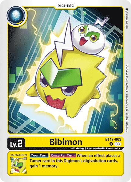 Bibimon [BT17-003] [Secret Crisis] - Destination Retro