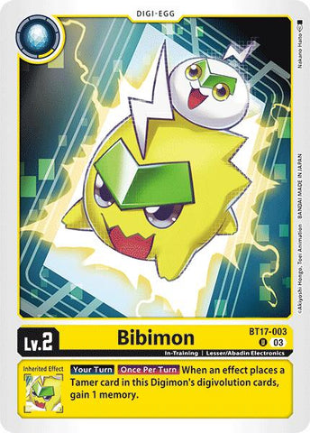 Bibimon [BT17-003] [Secret Crisis] - Destination Retro