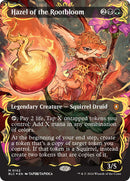 Hazel of the Rootbloom (Borderless) (Raised Foil) [Bloomburrow Commander] - Destination Retro