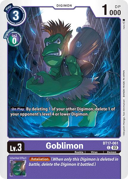 Goblimon [BT17-061] [Secret Crisis] - Destination Retro