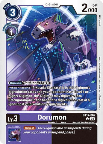 Dorumon [BT17-062] [Secret Crisis] - Destination Retro