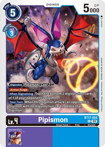 Pipismon [BT17-064] [Secret Crisis] - Destination Retro