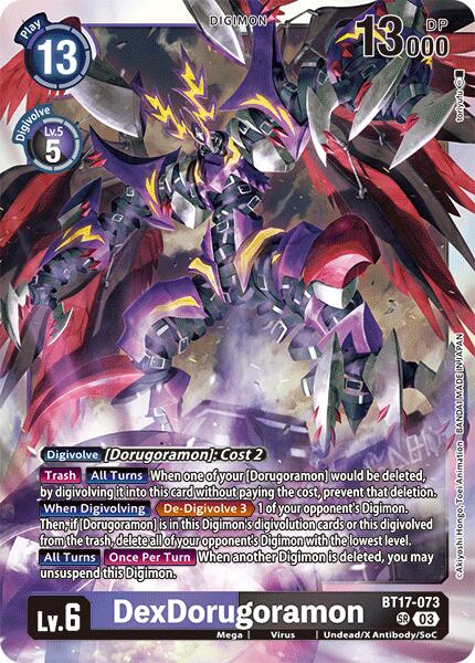 DexDorugoramon [BT17-073] [Secret Crisis] - Destination Retro