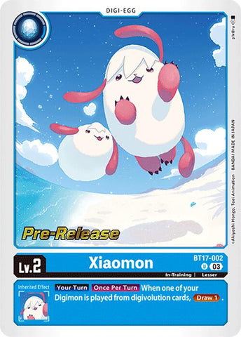 Xiaomon [BT17-002] [Secret Crisis Pre-Release Cards] - Destination Retro