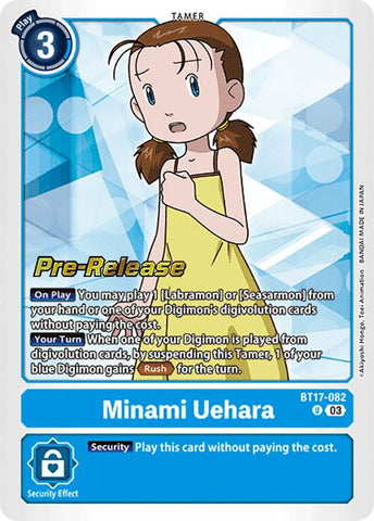Minami Uehara [BT17-082] [Secret Crisis Pre-Release Cards] - Destination Retro