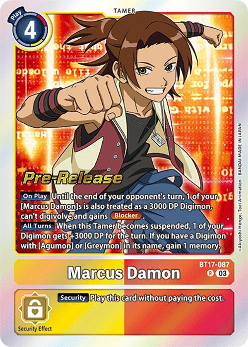 Marcus Damon [BT17-087] [Secret Crisis Pre-Release Cards] - Destination Retro