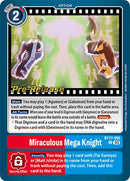 Miraculous Mega Knight [BT17-095] [Secret Crisis Pre-Release Cards] - Destination Retro