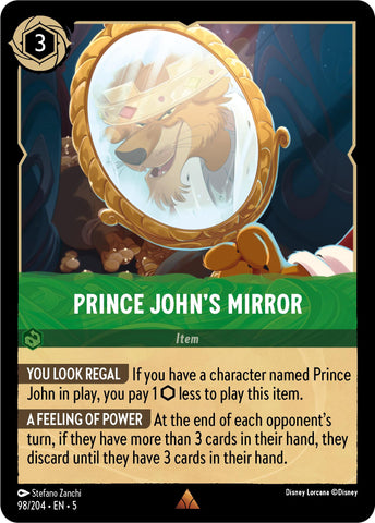 Prince John's Mirror (98/204) [Shimmering Skies] - Destination Retro