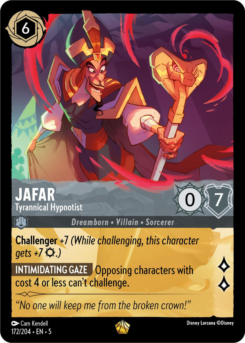 Jafar - Tyrannical Hypnotist (172/204) [Shimmering Skies] - Destination Retro