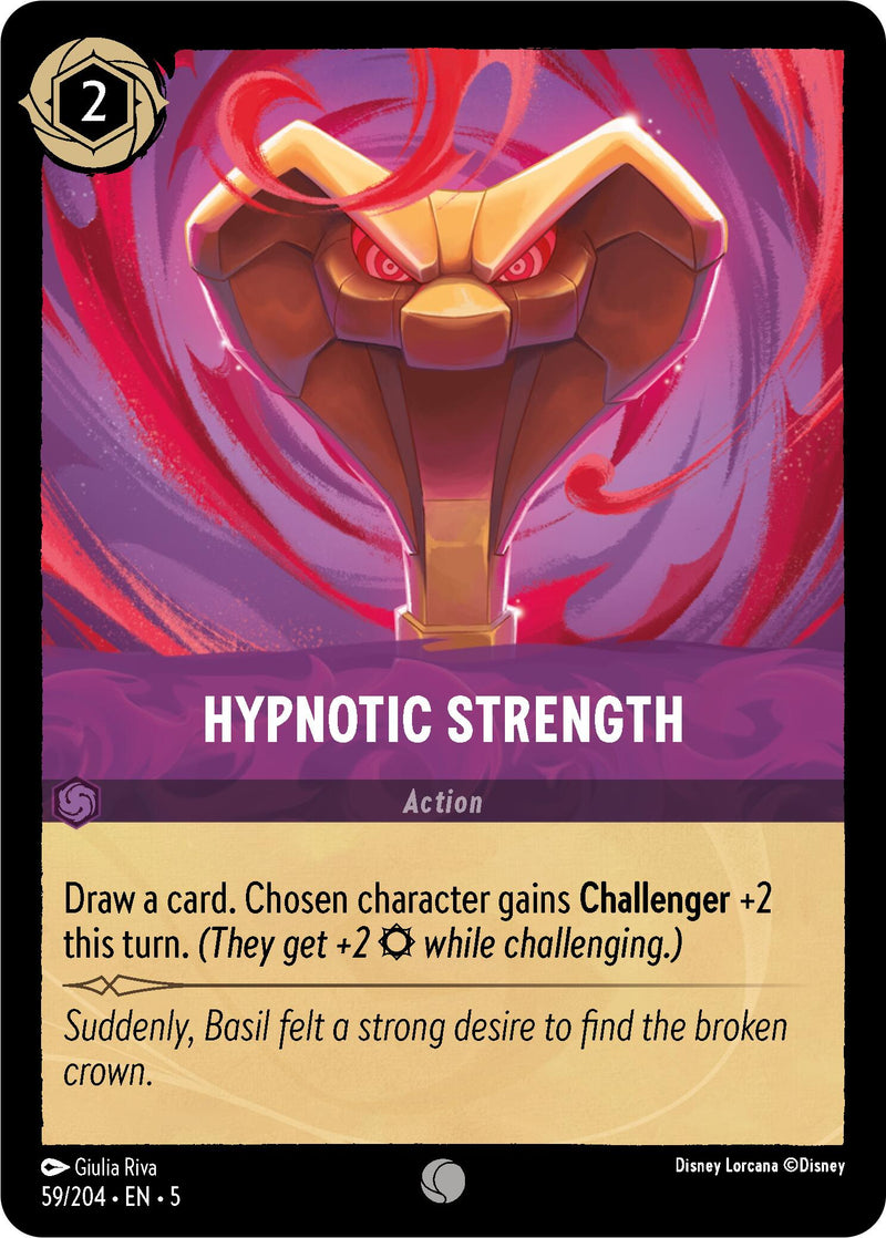 Hypnotic Strength (59/204) [Shimmering Skies] - Destination Retro