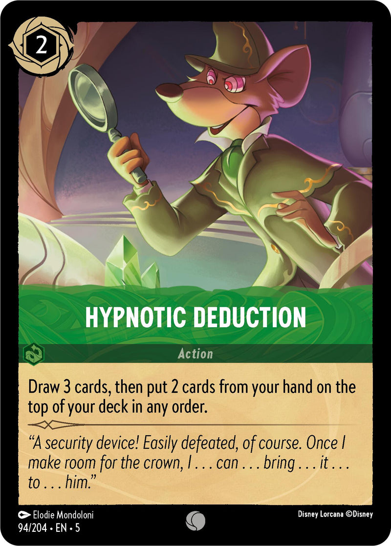 Hypnotic Deduction (94/204) [Shimmering Skies] - Destination Retro