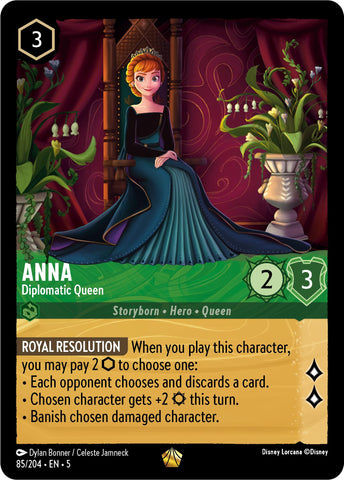 Anna - Diplomatic Queen (85/204) [Shimmering Skies] - Destination Retro