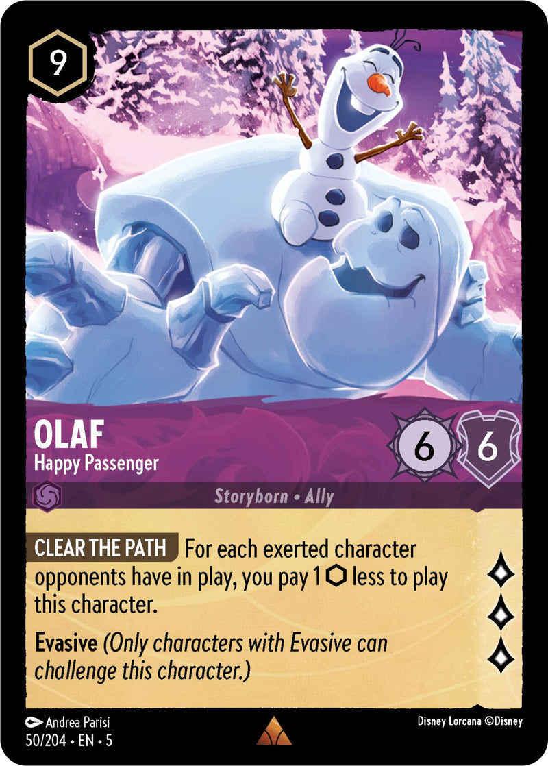 Olaf - Happy Passenger (50/204) [Shimmering Skies] - Destination Retro