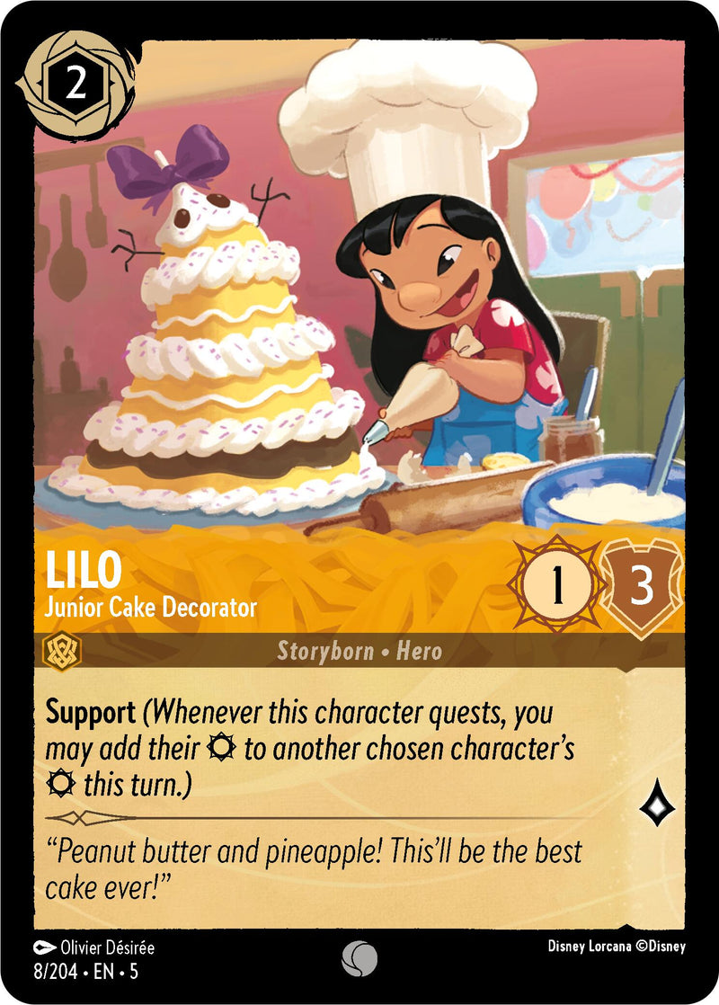 Lilo - Junior Cake Decorator (8/204) [Shimmering Skies] - Destination Retro