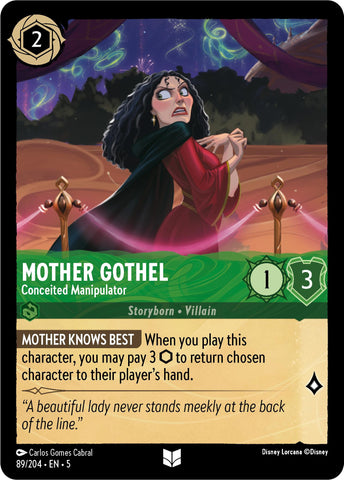 Mother Gothel - Conceited Manipulator (89/204) [Shimmering Skies] - Destination Retro