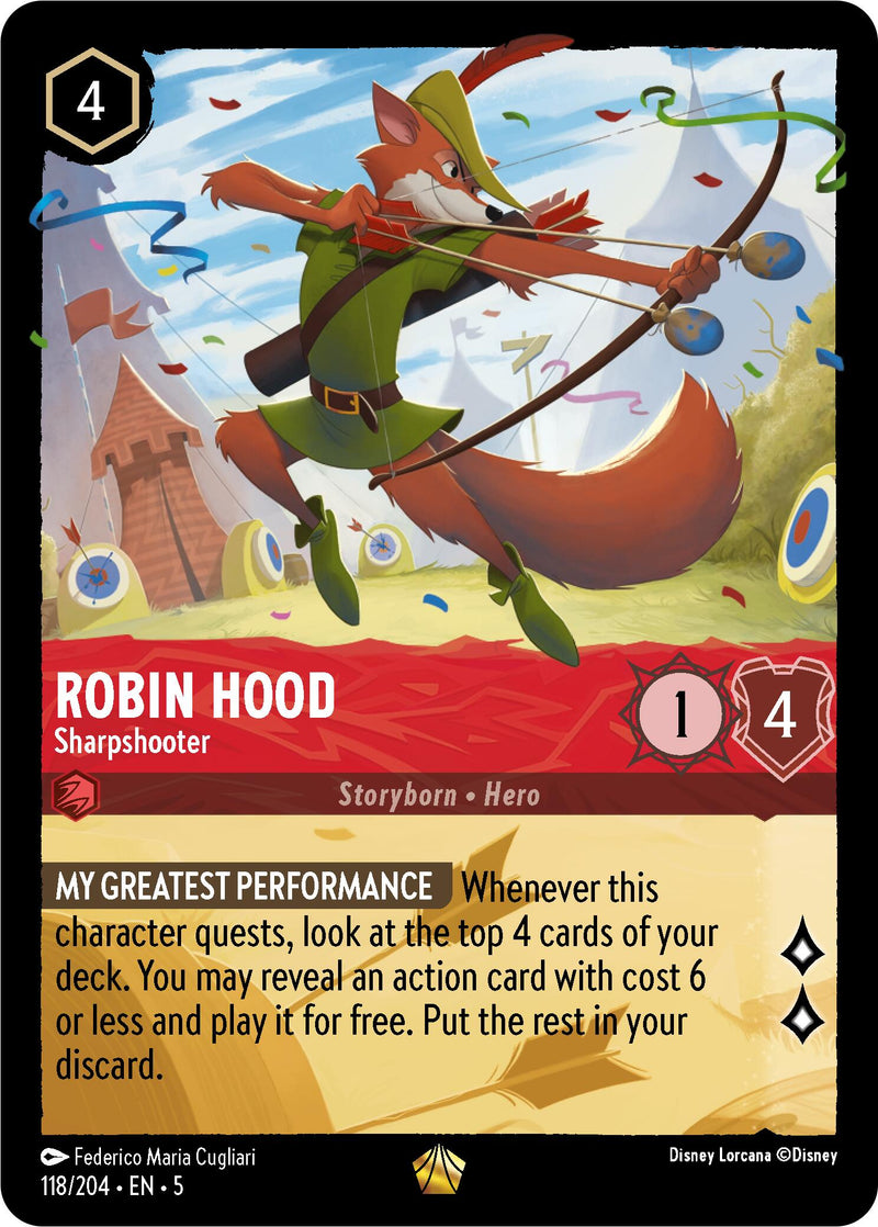 Robin Hood - Sharpshooter (118/204) [Shimmering Skies] - Destination Retro