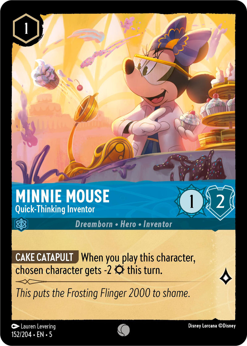 Minnie Mouse - Quick-Thinking Inventor (152/204) [Shimmering Skies] - Destination Retro