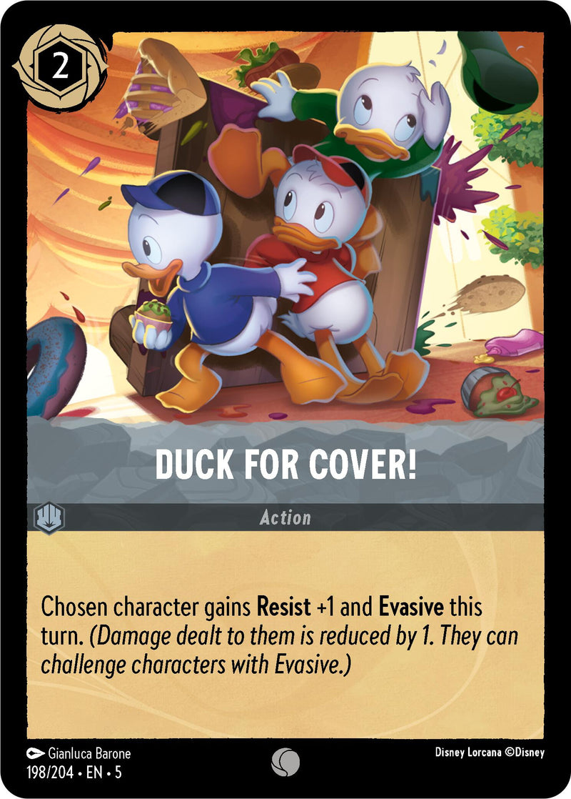Duck for Cover! (198/204) [Shimmering Skies] - Destination Retro