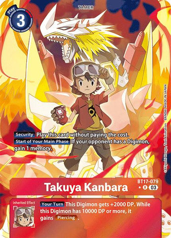Takuya Kanbara [BT17-079] (Alternate Art) [Secret Crisis] - Destination Retro