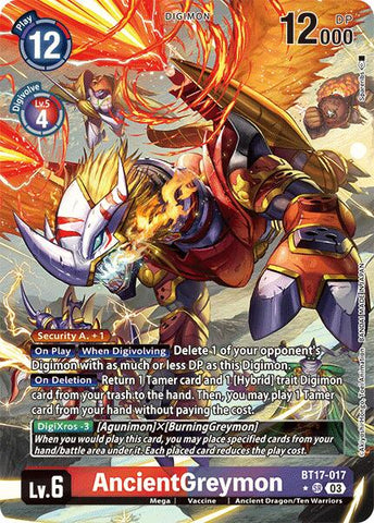 AncientGreymon [BT17-017] (Alternate Art) [Secret Crisis] - Destination Retro