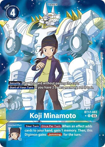 Koji Minamoto [BT17-083] (Alternate Art) [Secret Crisis] - Destination Retro