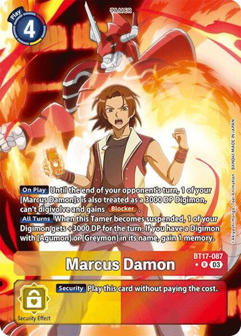 Marcus Damon [BT17-087] (Alternate Art) [Secret Crisis] - Destination Retro