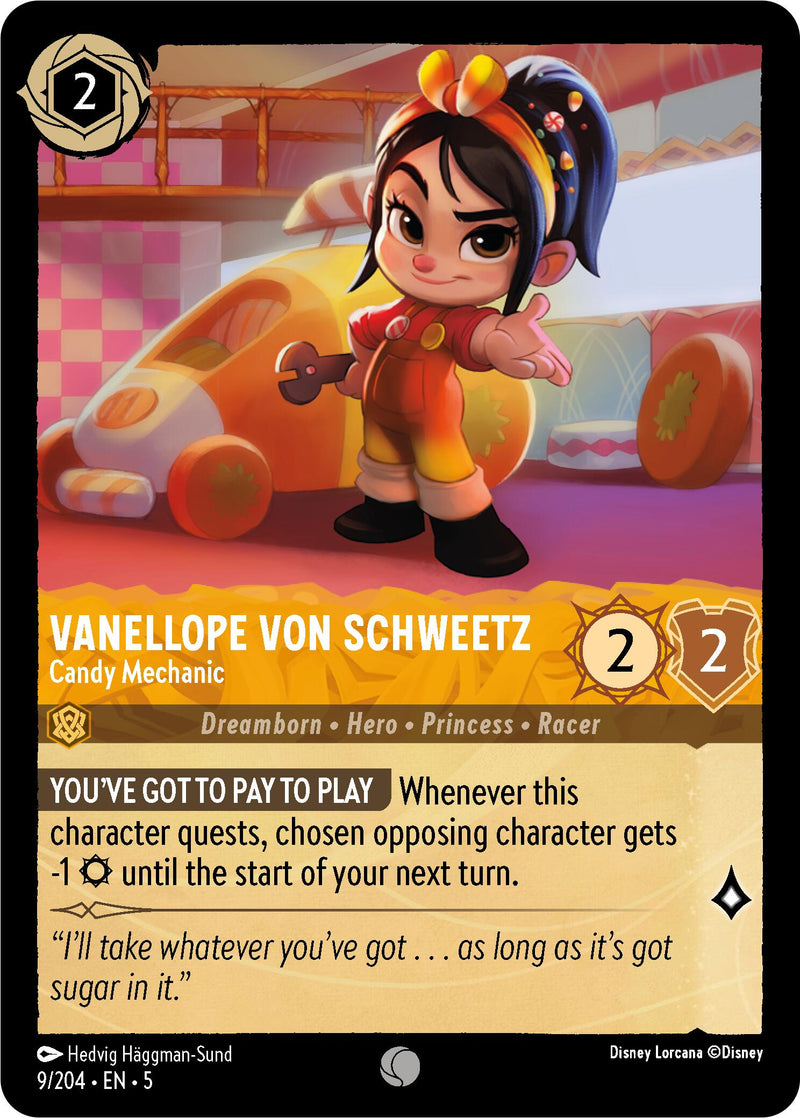 Vanellope von Schweetz - Candy Mechanic (9/204) [Shimmering Skies] - Destination Retro
