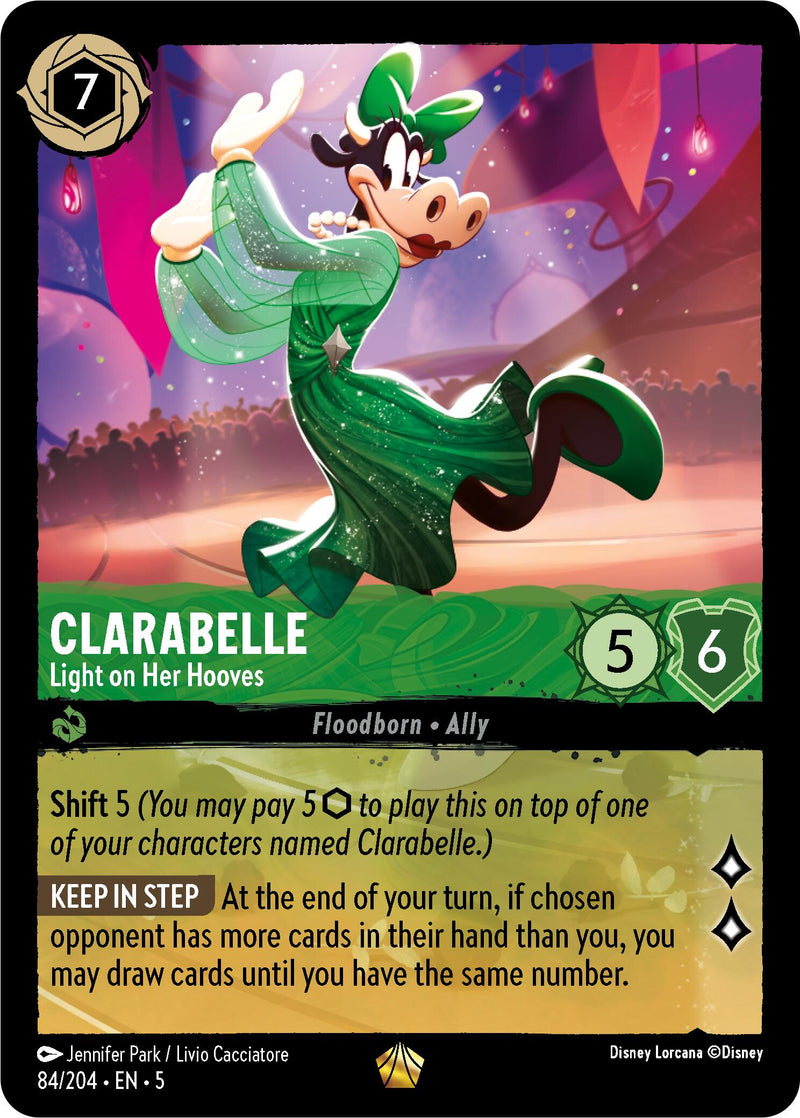 Clarabelle - Light on Her Hooves (84/204) [Shimmering Skies] - Destination Retro