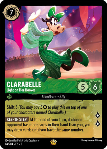 Clarabelle - Light on Her Hooves (84/204) [Shimmering Skies] - Destination Retro