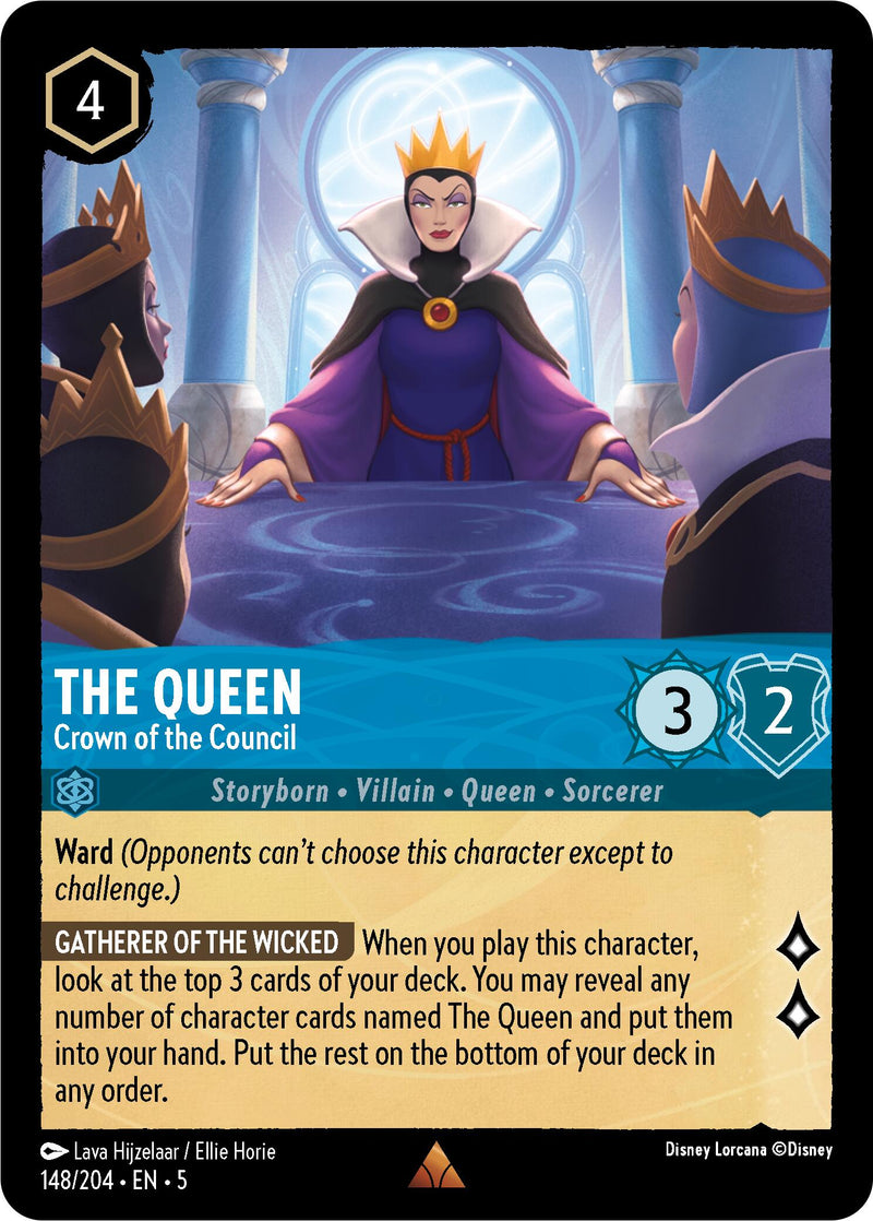 The Queen - Crown of the Council (148/204) [Shimmering Skies] - Destination Retro
