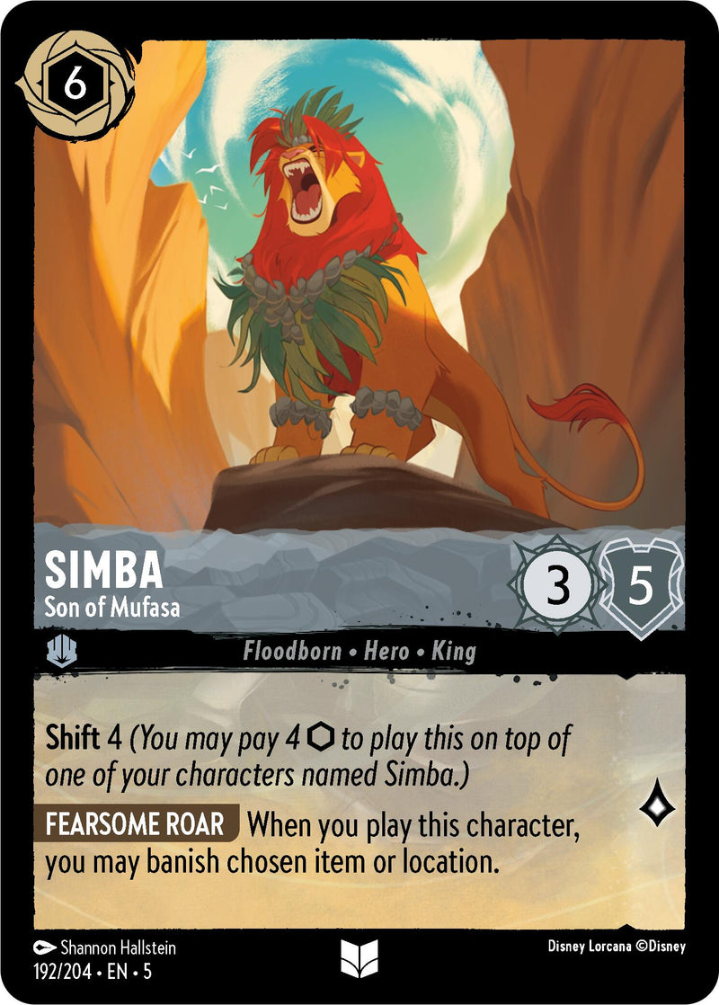 Simba - Son of Mufasa (192/204) [Shimmering Skies] - Destination Retro