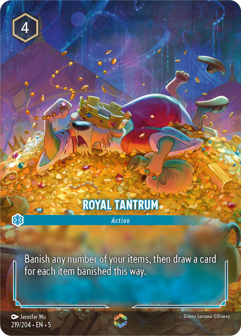 Royal Tantrum (Enchanted) (219/204) [Shimmering Skies] - Destination Retro