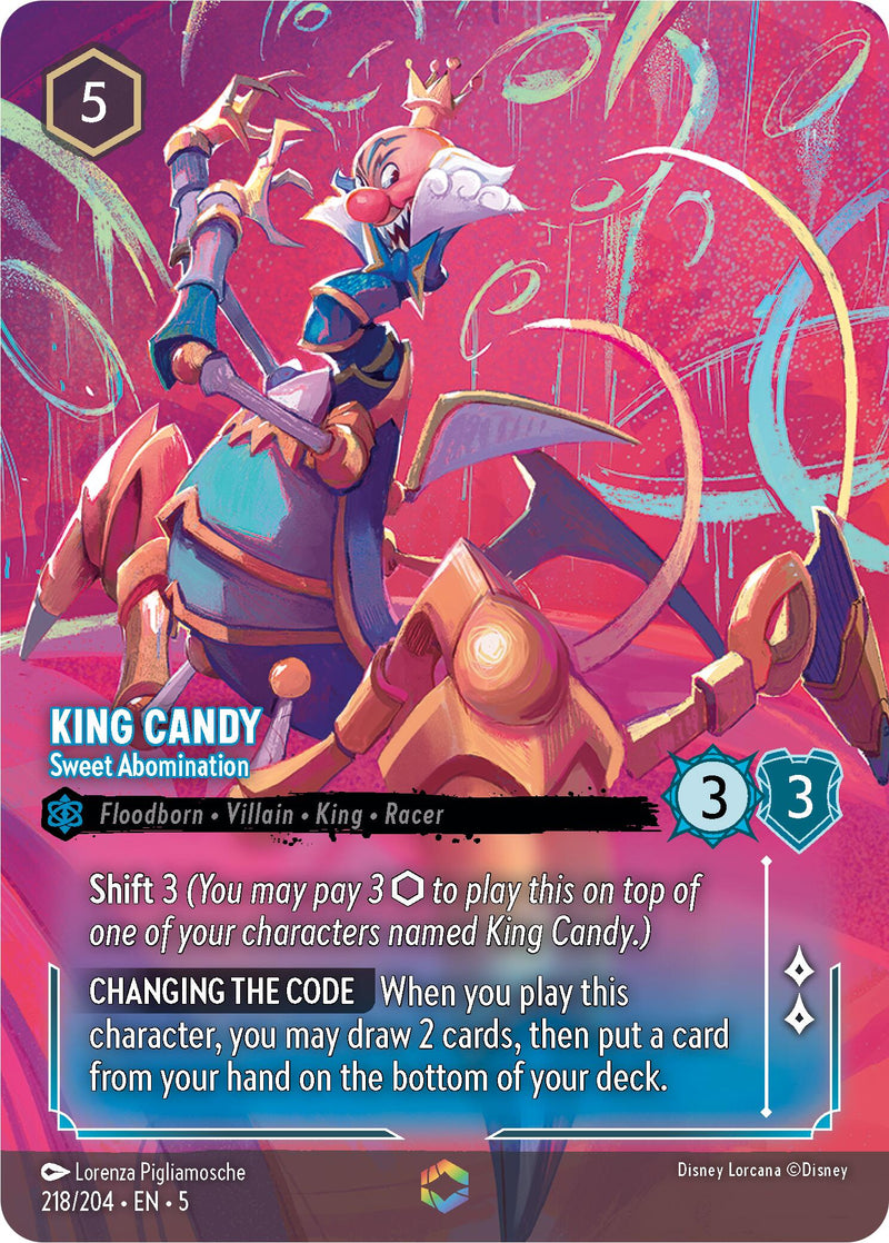 King Candy - Sweet Abomination (Enchanted) (218/204) [Shimmering Skies] - Destination Retro
