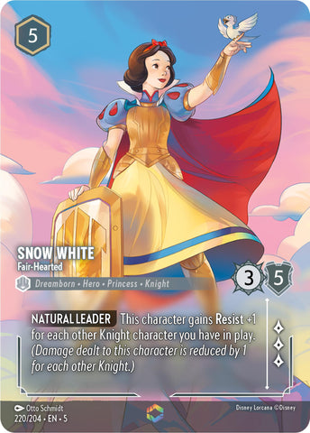 Snow White - Fair-Hearted (Enchanted) (220/204) [Shimmering Skies] - Destination Retro