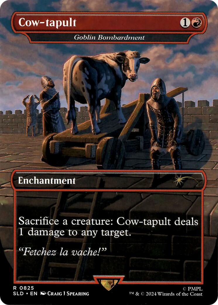 Cow-tapult - Goblin Bombardment [Secret Lair Drop Series] - Destination Retro
