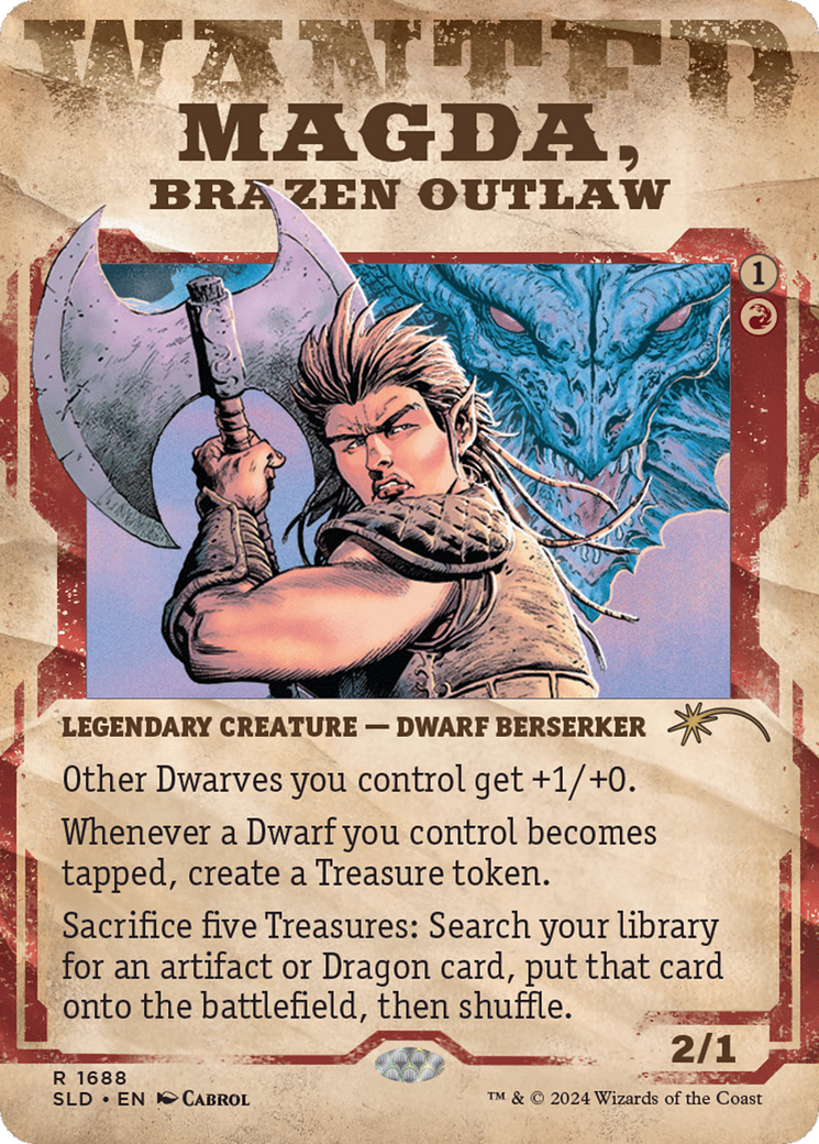 Magda, Brazen Outlaw [Secret Lair Drop Series] - Destination Retro