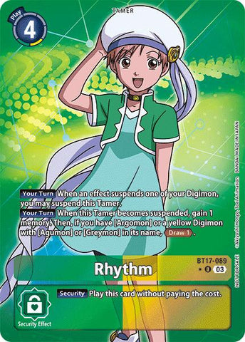 Rhythm [BT17-089] (Box Promotion Pack: Secret Crisis) [Secret Crisis] - Destination Retro